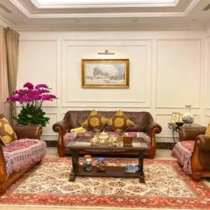 không gian nhà của cô Yến mua thảm Ba Tư