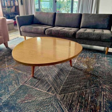 nhà của khách hàng mua thảm Ba Tư