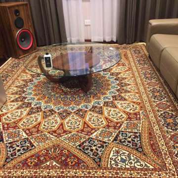 nhà khách hàng mua thảm ba tư