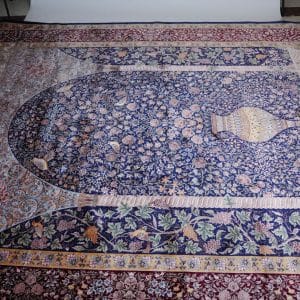 Thảm Ba Tư Cổ điển - GoldaniNavyBlue HighBulk